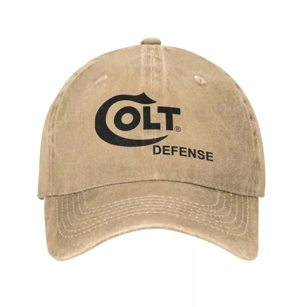 New Colt Baseball Cap Handgun Logo Kpop Rock Adjustable Washed Hip Hop Hats Men Adult Fitted Retro Design Baseball Caps