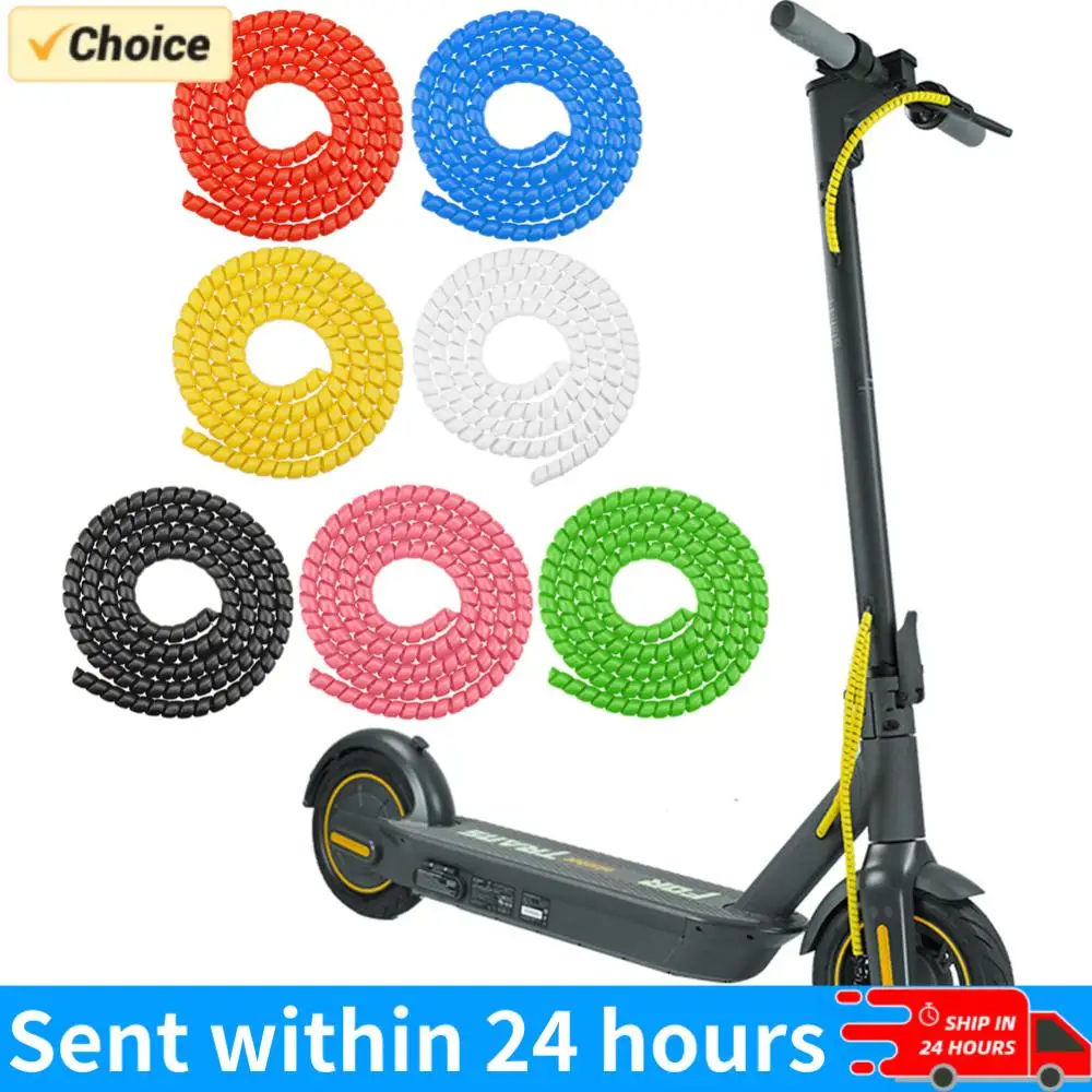 1.3m Line Spiral Winding Cable Wire Cover Universal Electric Scooter Line Protector Covers Wear-resistant for M365 PRO 2