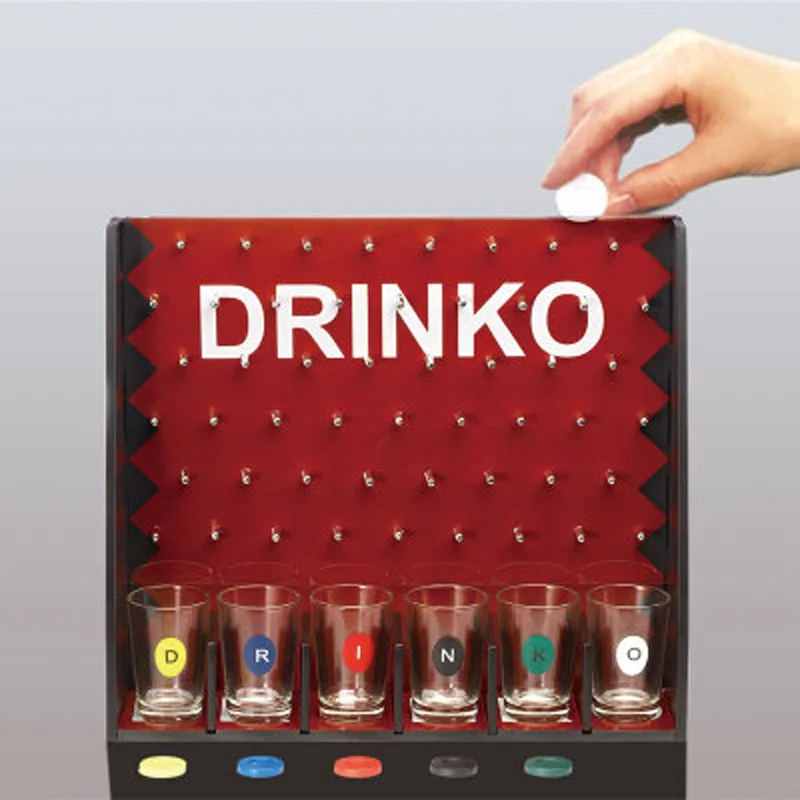 Party Funny Drinking Drinko Games, Drink Board Game, Drinks Shot for Fun Ball Entertainment, Family Party Tool