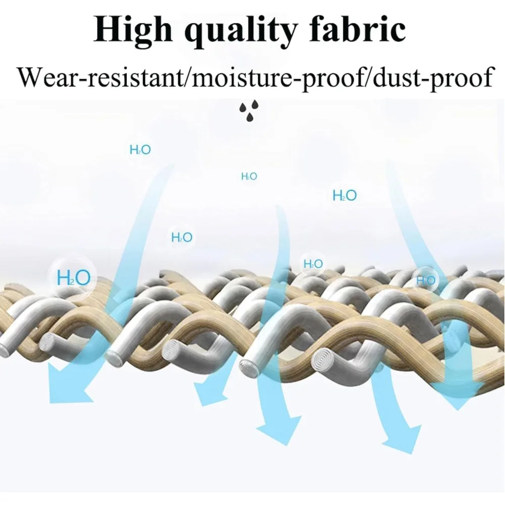 منظم خزانة فولاذي محمول لغرفة النوم - خزانة تخزين ملابس قابلة للتكديس بعرض 105 سم لتوفير مساحة فعالة #5