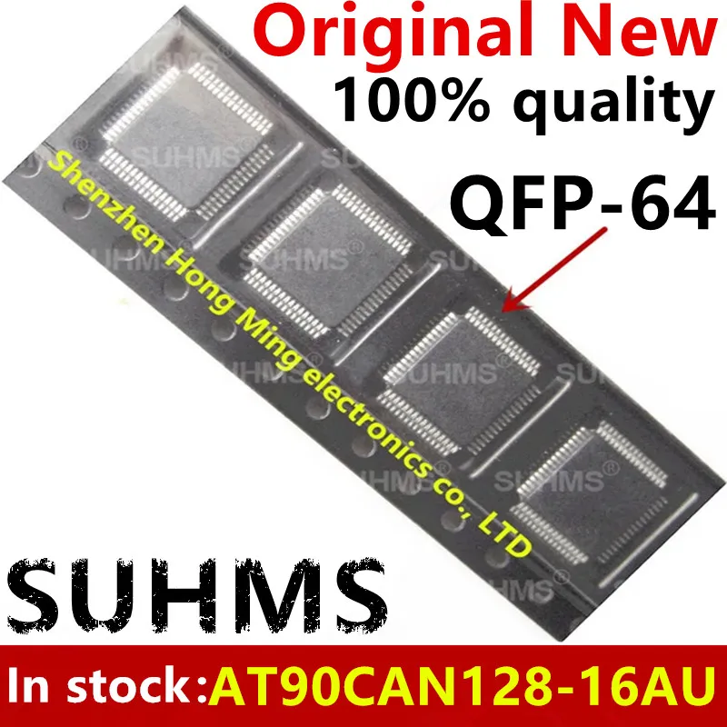 (1piece)100% New AT90CAN128-16AU AT90CAN128 16AU QFP-64 Chipset