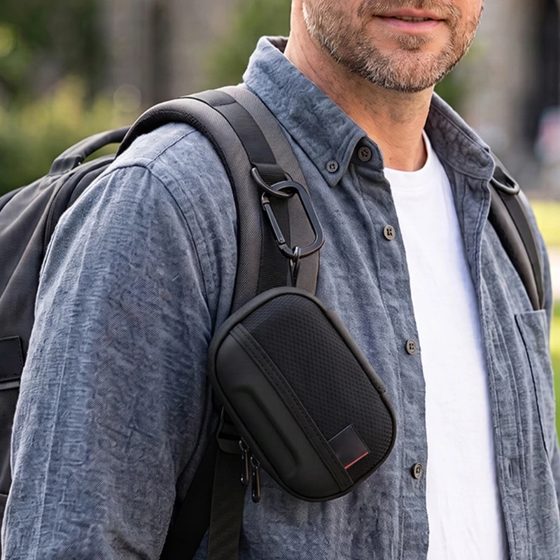  Molded Travel Carrying Case for GO5/GO4/GO3 Portable Speaker Storage with Clip