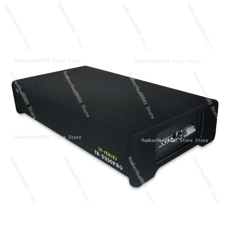 D250PRO 10 Inch Active Car Subwoofer High Power Trunk Mounted Dual 10 Speaker Heavy Bass