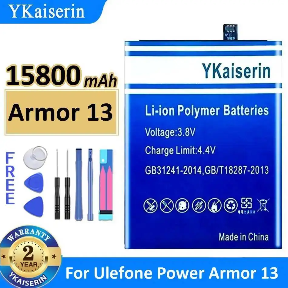 

Аккумулятор для мобильного телефона Ulefone Power Armor 13, 15800 мАч, с отличной работой при низких температурах