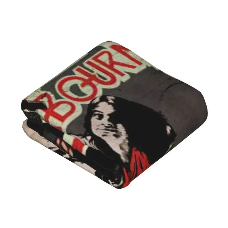 Custom 3D Printed Ozzy Osbourne Blankets Comfortable Soft Flannel Sprint Heavy Metal Rock Music Singer Throw Blanket Couch Home