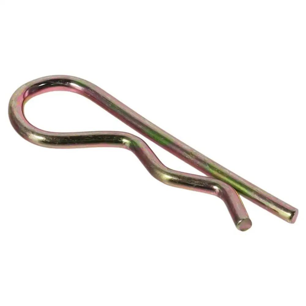 1/10Pcs Large Colour Zine Cotter Pin M3.5×75mm Spring Steel Wire Hair Pins R Clips Farm, Lawn, Garden