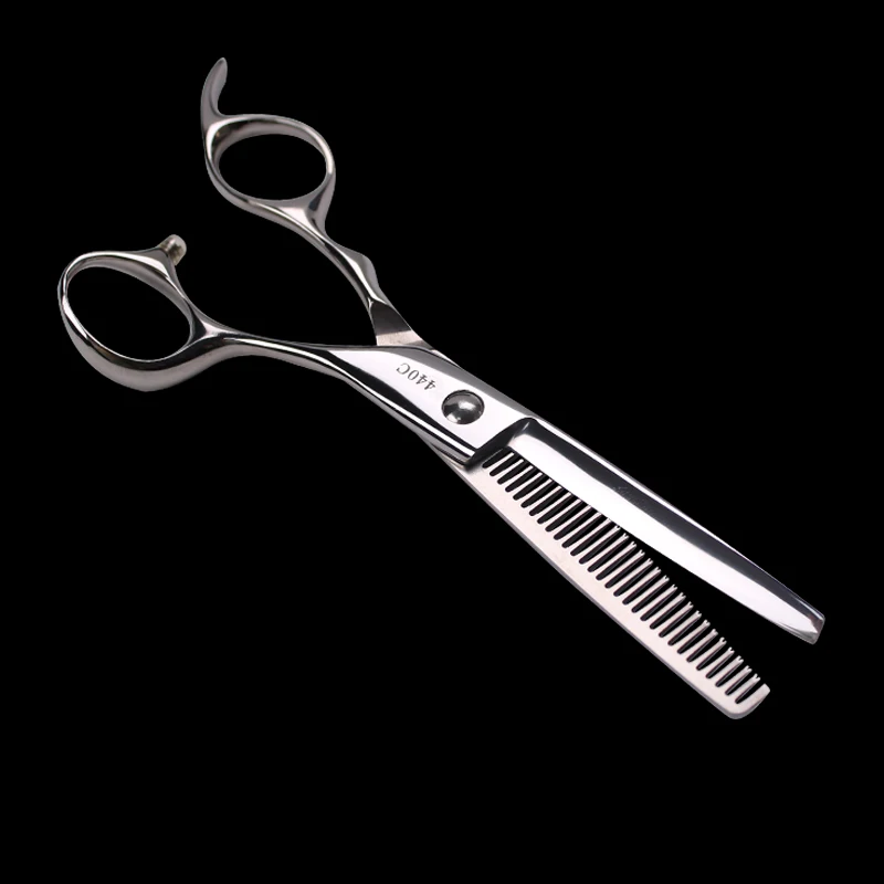 440C6Inch Professional Barber Thinning Scissors Very  Precise Cutting Hairdressing