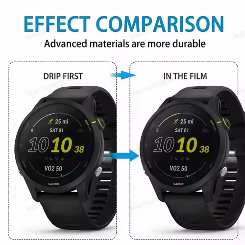 Tempered Glass Compatible for Garmin Forerunner 45 245 745 945 55 255 255S 955 165 235 735 935 Screen Protector Film - Image 4
