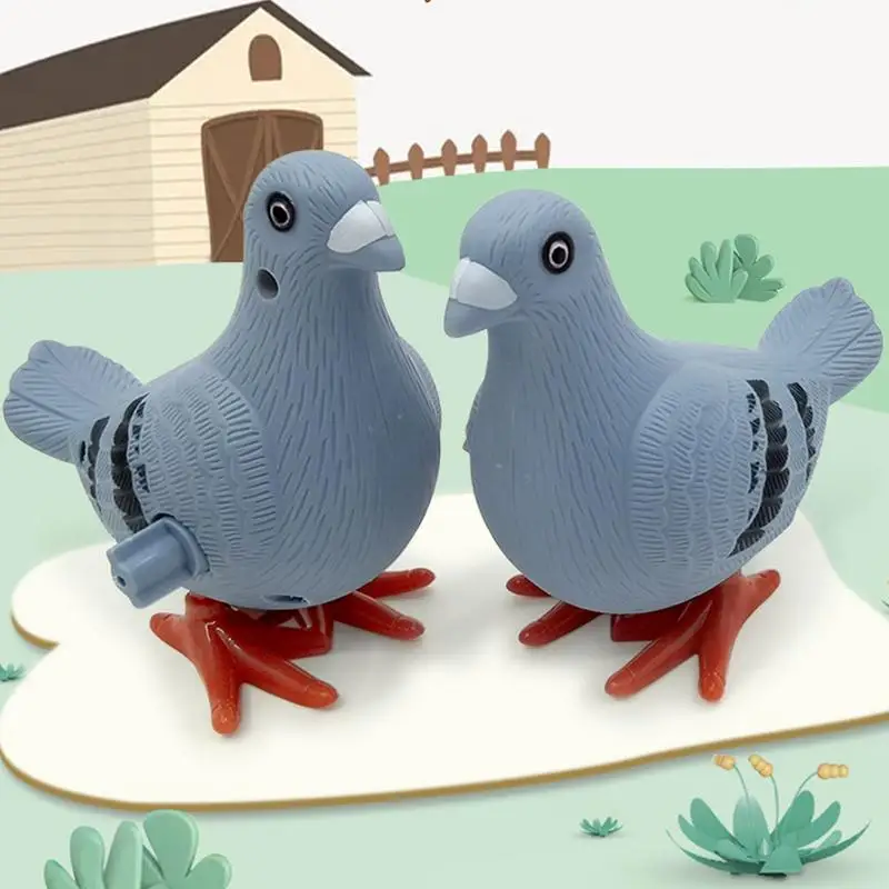 Wind Up Bird Toys Dla Maluchów Symulacja Gołąb Mechaniczna Zabawka Dziecko Gołąb Zabawki Nakręcane Gołąb Zabawki Dla Dzieci Chłopcy Dom