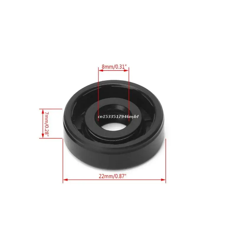 웨어러블 브레드메이커 셔벗 머신 블렌더 수리 부품, 오일 씰 링, 드롭쉽, 8x22x7mm