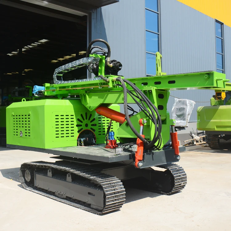 Small Solar Pile Driver Machine Affordable Efficient for Residential Commercial PV Panel Installation Martillo Pilotes