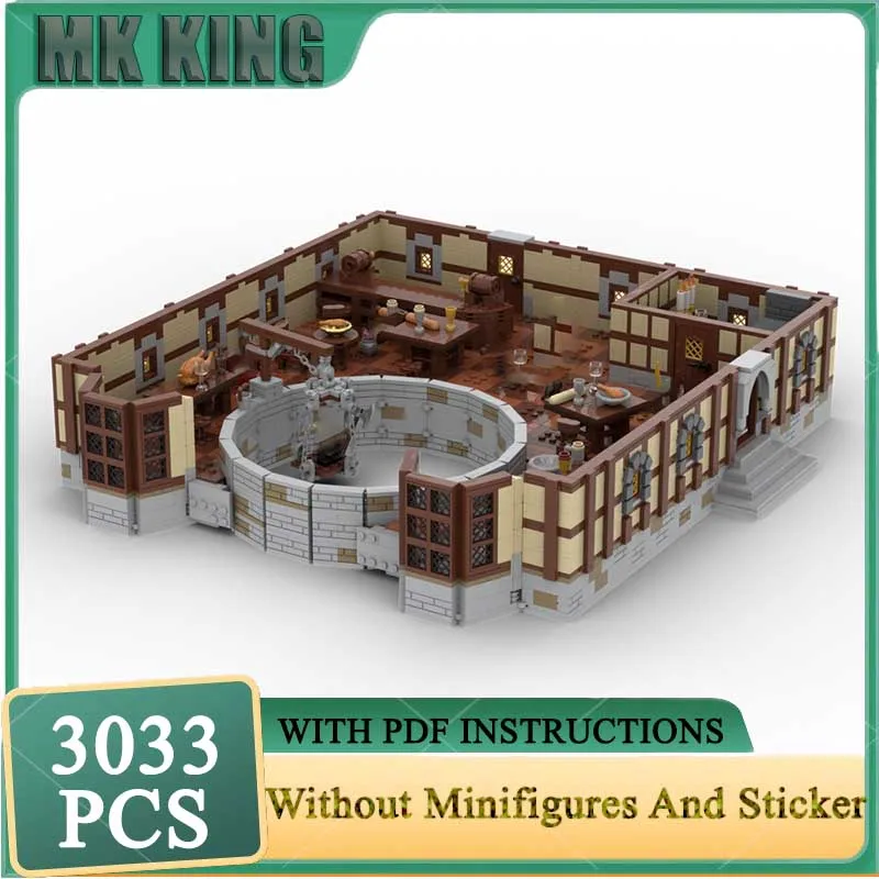 

Popular Movie Moc Building Blocks Dragon's Game Model DIY Assembly Construction Christmas CIty Street View Toy Birthday Gifts