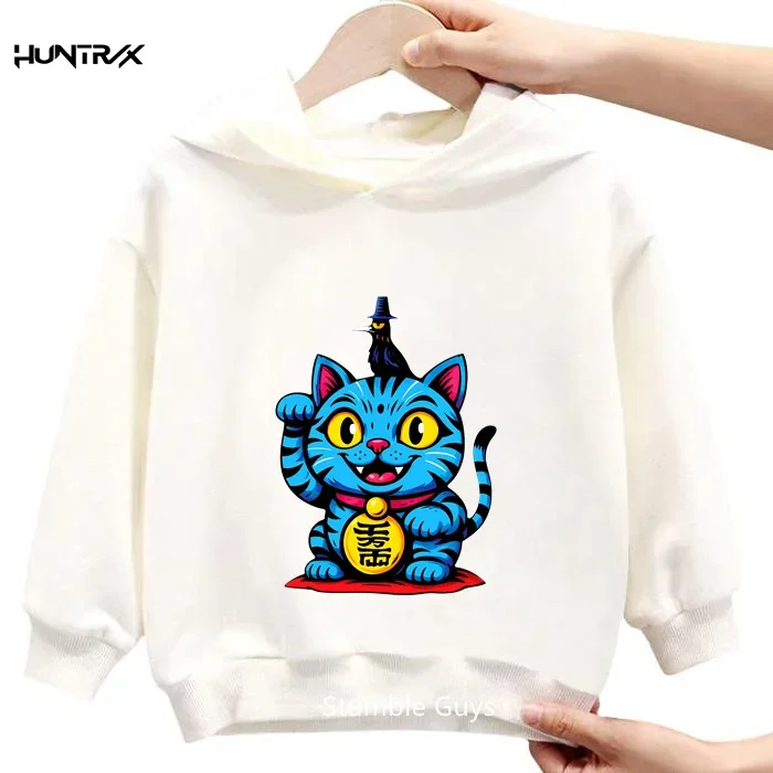 

Unisex Kids Kpop Hooded Sweatshirt, 3-14Y Fashion Casual Trendy Wear Ideal For Boys And Girls Daily Stylish Outfits