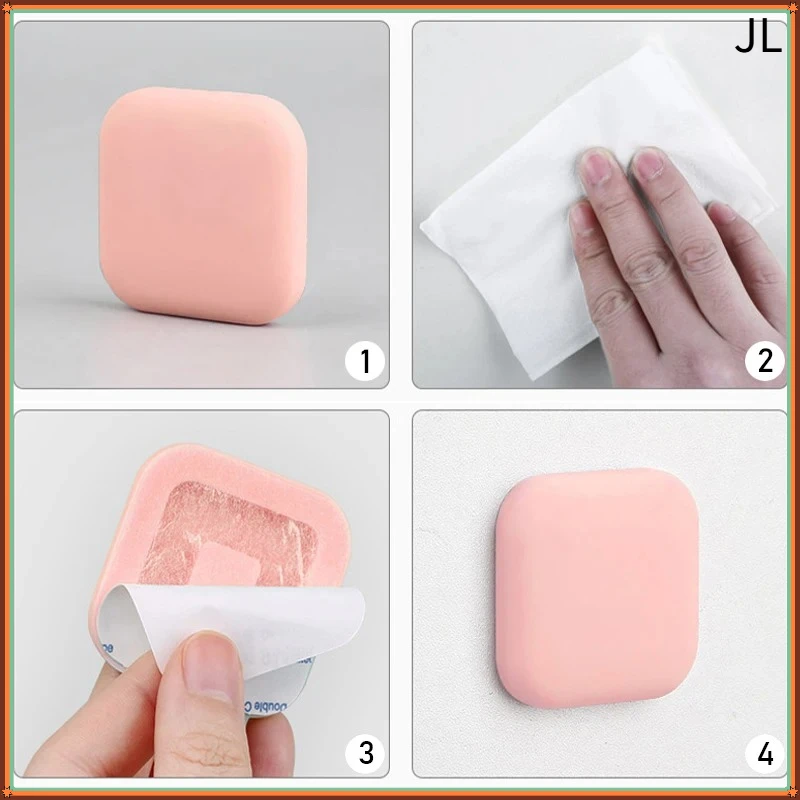 1/5pcs Door Stopper Handle Bumpers Silicone Self Adhesive Mute Anti-Shock Protection Porte Pad Home Decoration Wall Protection