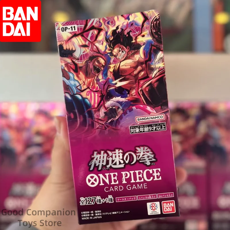 

Bandai One Piece Card Opcg God Speed Fist Luffy Straw Hat Pirate Group Seven Wuhai Card Game Battles Collection Card Toys