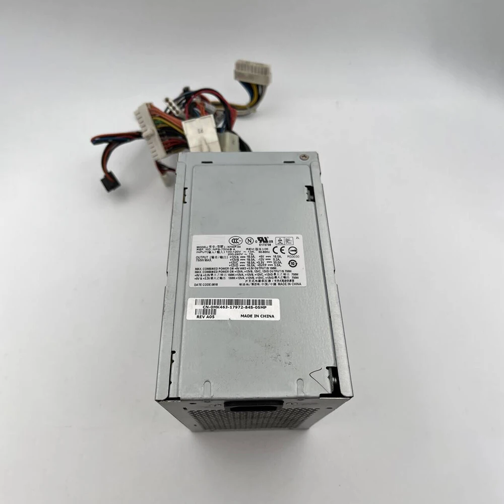 750W Power Supply For DELL Precision 490 690 SC1430 U9692 JK933 MK463 N750P-00 NPS-750AB A