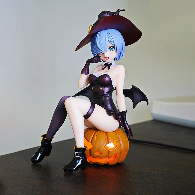 

New Genuine Animester Re:Zero -Starting Life In Another World Ram & Rem Phantom Night Magician Halloween Anime Figure Toy
