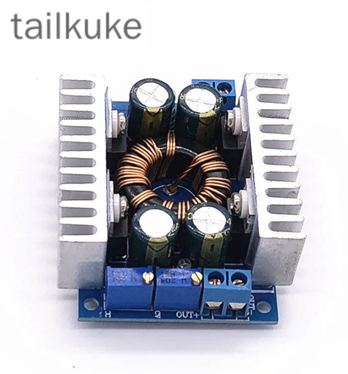 

DC-DC8A Солнечная/ветровая зарядка автомобиля Автоматический повышающий/ступенчатый понижающий модуль постоянного напряжения Регулируемый модуль питания постоянного тока