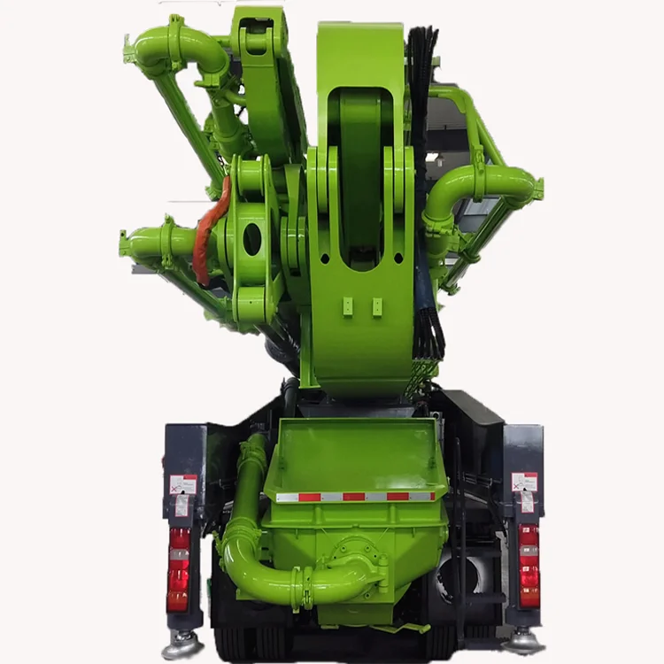 Concrete Pump Truck Sinotruk Shandeka Chassis 44 Tons Diesel Engine 63m Vertical Reach High Load Moment