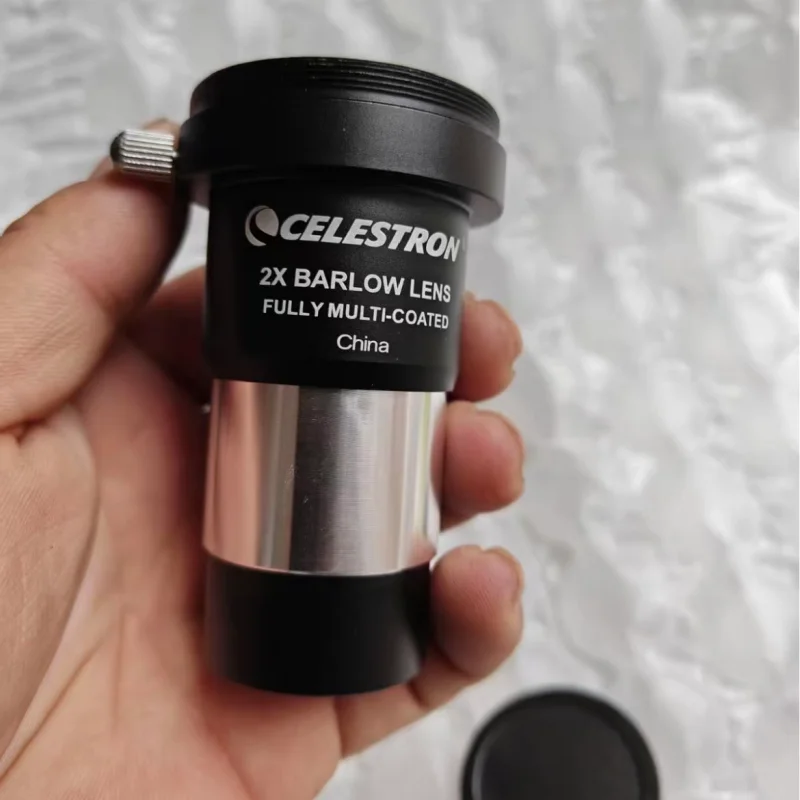 Celestron Barlow  Eyepiece 2x Barlow  Lens Eyepiece 1.25 Inch  Insert The 2x Barlow Lens Between The Eyepiece view 2