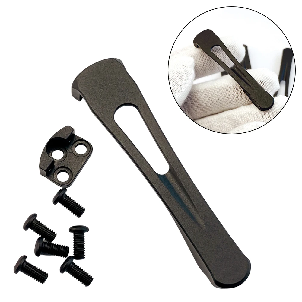 

Lightweight Carry Clip Spider C81 Clip Everyday Carry Rose Gold Robust Construction Secure Attachment Titanium Screws