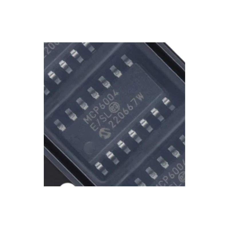 (10 Pcs) MCP6004T-E/SL SOP-14 MCP6004 New Original Chip IC