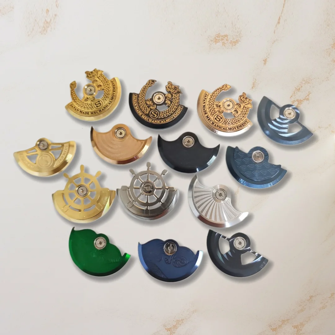 NH38 NH35 Automatic Hammer Rotor Fits NH36 NH34 NH70 7S26 7S36 4R35 4R36 6R Movement Pendulum Weight Watch Mechanical Refit Part