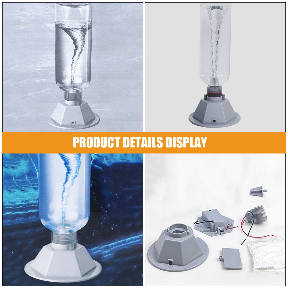 

Tornado Simulator 168g Hands Experiment Kit Plastic Fun Educational STEM Toy For Kids Primary School Weather Toys