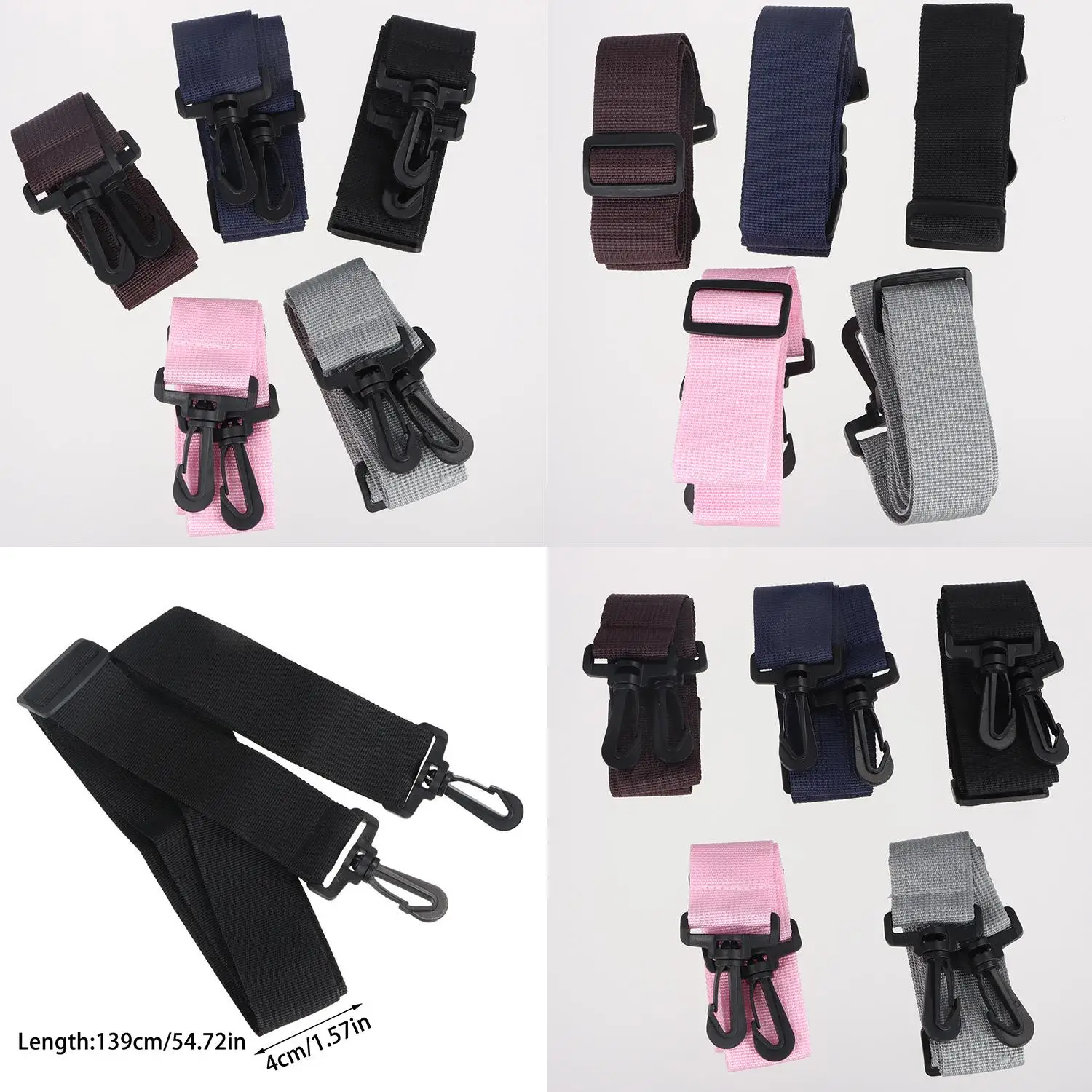 

1pc Replacement Non-slip Shoulder Bag Strap For Briefcase Men Crossbody Shoulder Bags Strap Adjustable Bag Accessories