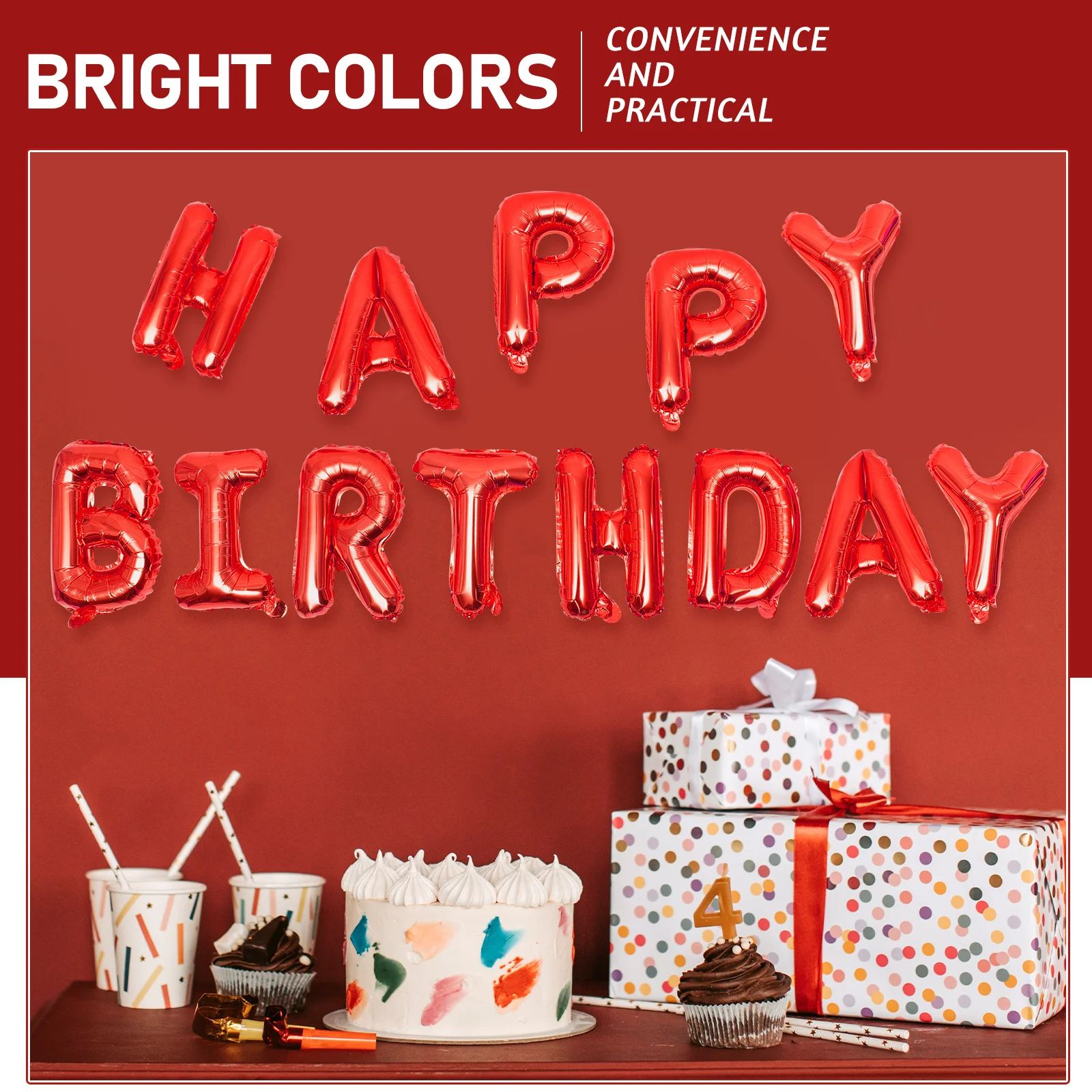 

Festive Aluminum Foil Balloon Arch Birthday Kit Diy Decorations For Baby Shower Party Accessories