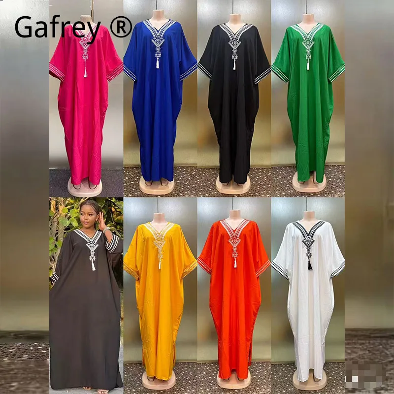 Middle Eastern Printed Abaya W - Ethnic Style Dresses ulasan dan harga