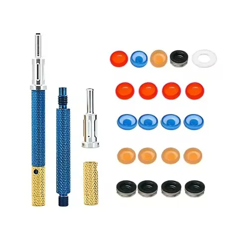 LOCATOR Overdenture Abutment Kit: Retention Inserts, Core Tool & Abutment Driver, Removable Implant Attachment Set