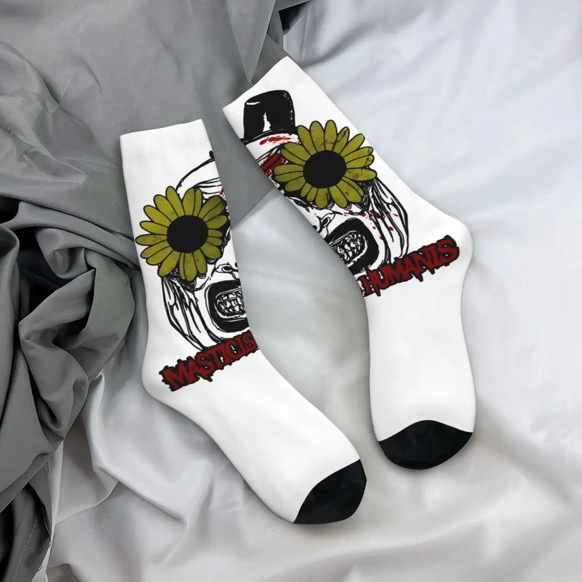 Chaussettes Tournesol Hoe Terrifier The Clown pour Hommes et Femmes, Marchandise, Mignonnes, sulf, Absorbantes, Sueur, Toutes Saisons