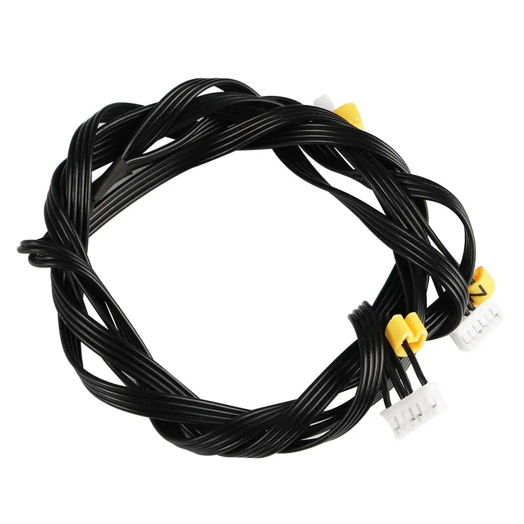 3D Printer Stepper Motor Cable Double Z Axis Lead Wire Cord Long Flexible Accessory for Accurate Printing