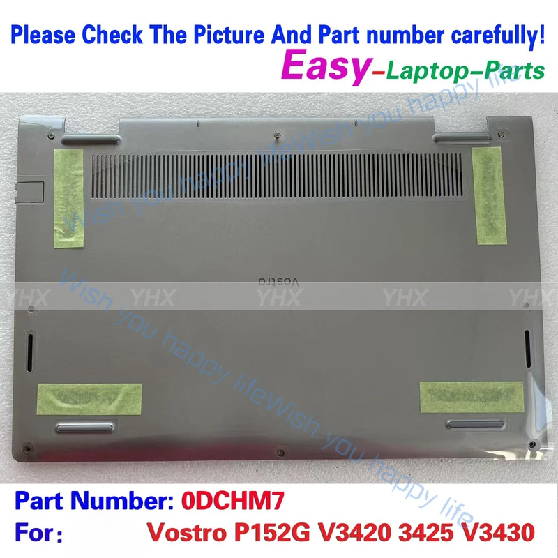 L... New For DELL Vostro P152G V3420 3425 V3430 Base Cover Shell Bottom Cover 0DCHM7