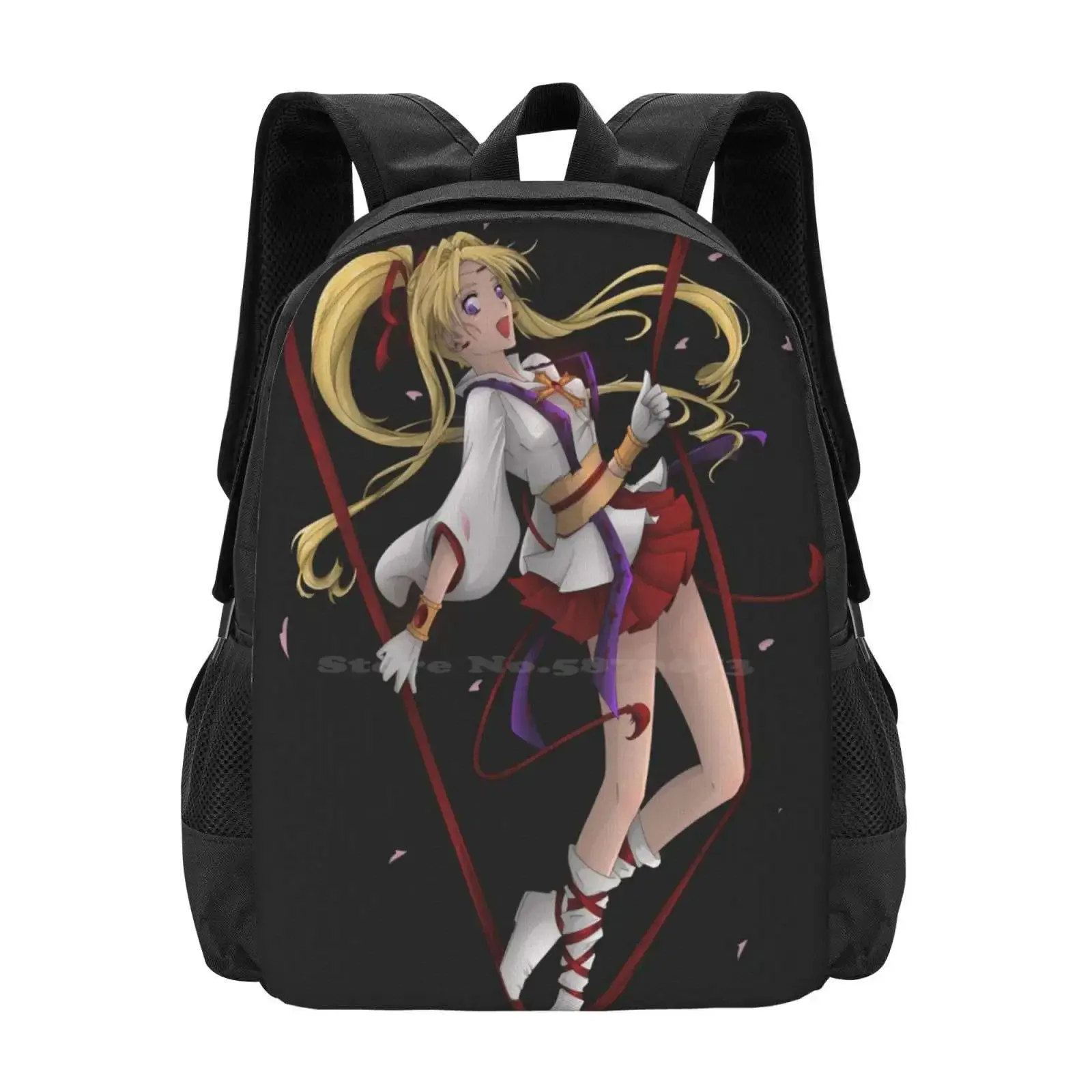 

Phantom Thief Jeanne Hot Sale Schoolbag Backpack Fashion Bags Kaito Maron Magical Girl Shoujo Jeanne Darc Phantom Thief Jeanne