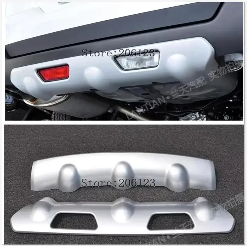 Front + Rear Bumper Skid Plate Protector Guard for Nissan Rogue   X-Trail X trail 2008 2009 2010 2011