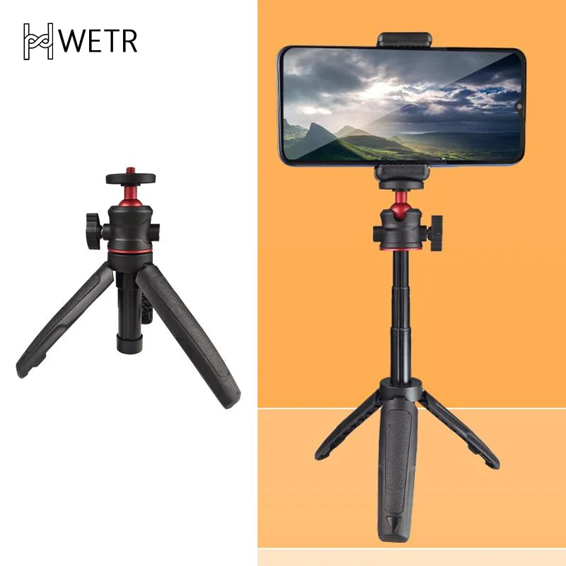 Extension Pole Tripod Selfie Stick Tripod Stand Handle Grip Desktop Selfie Stick Handheld Camera Live Vlog For Action Camera