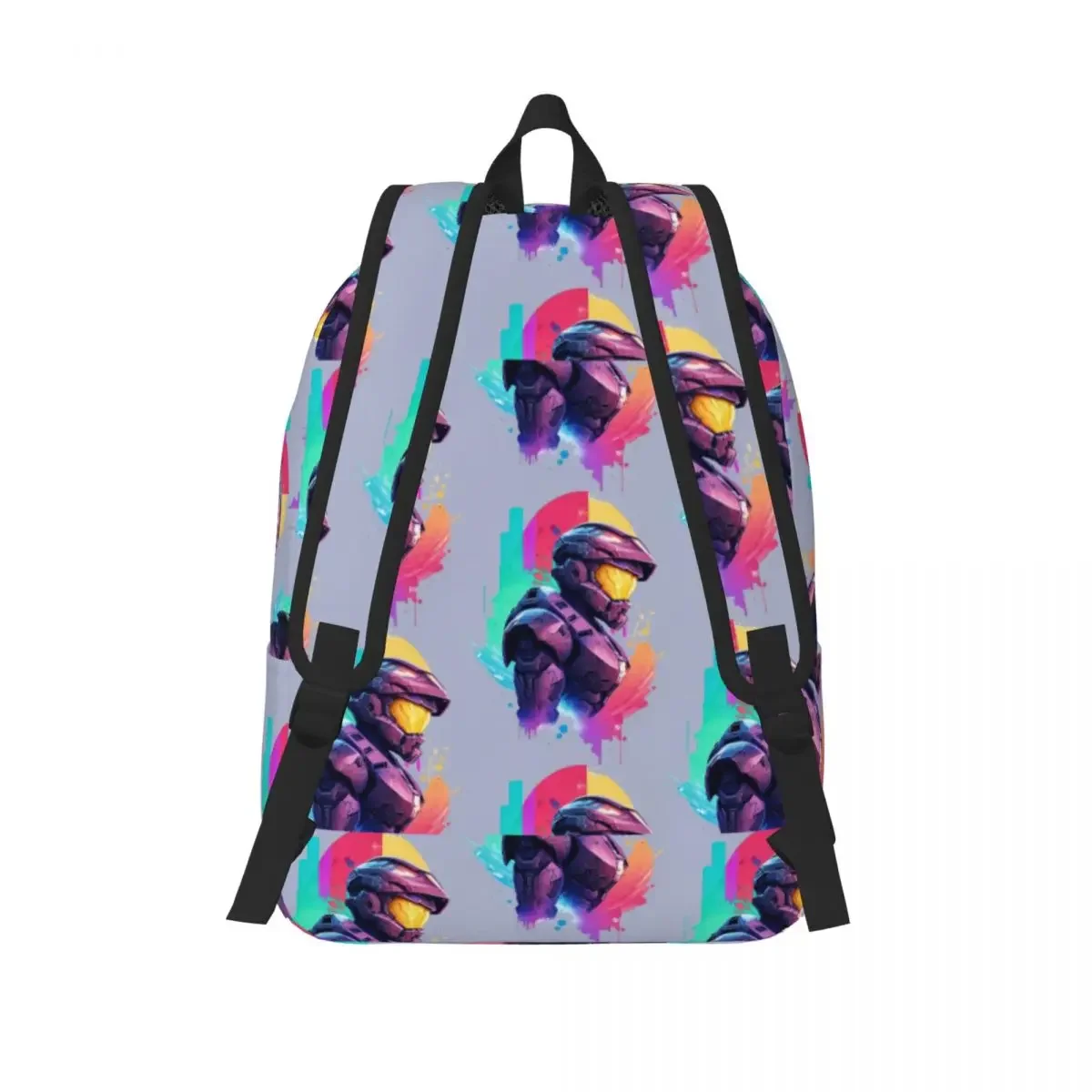 Halo voor meisjes jongens grote capaciteit studentenrugzak lichtgewicht waterdichte rugzak 15,7 inch 17,7 inch