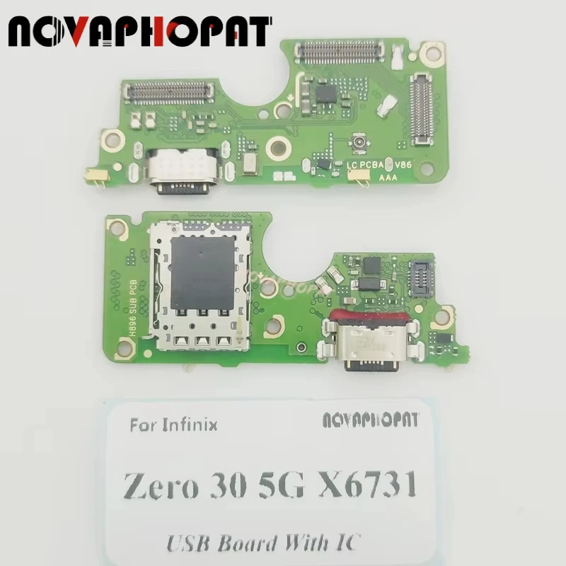 

Для Infinix Zero 30 4G X6731B 5G X6731 USB-док-станция, зарядное устройство, разъем для наушников, аудиоразъем для микрофона, зарядка SIM-карты с микросхемой