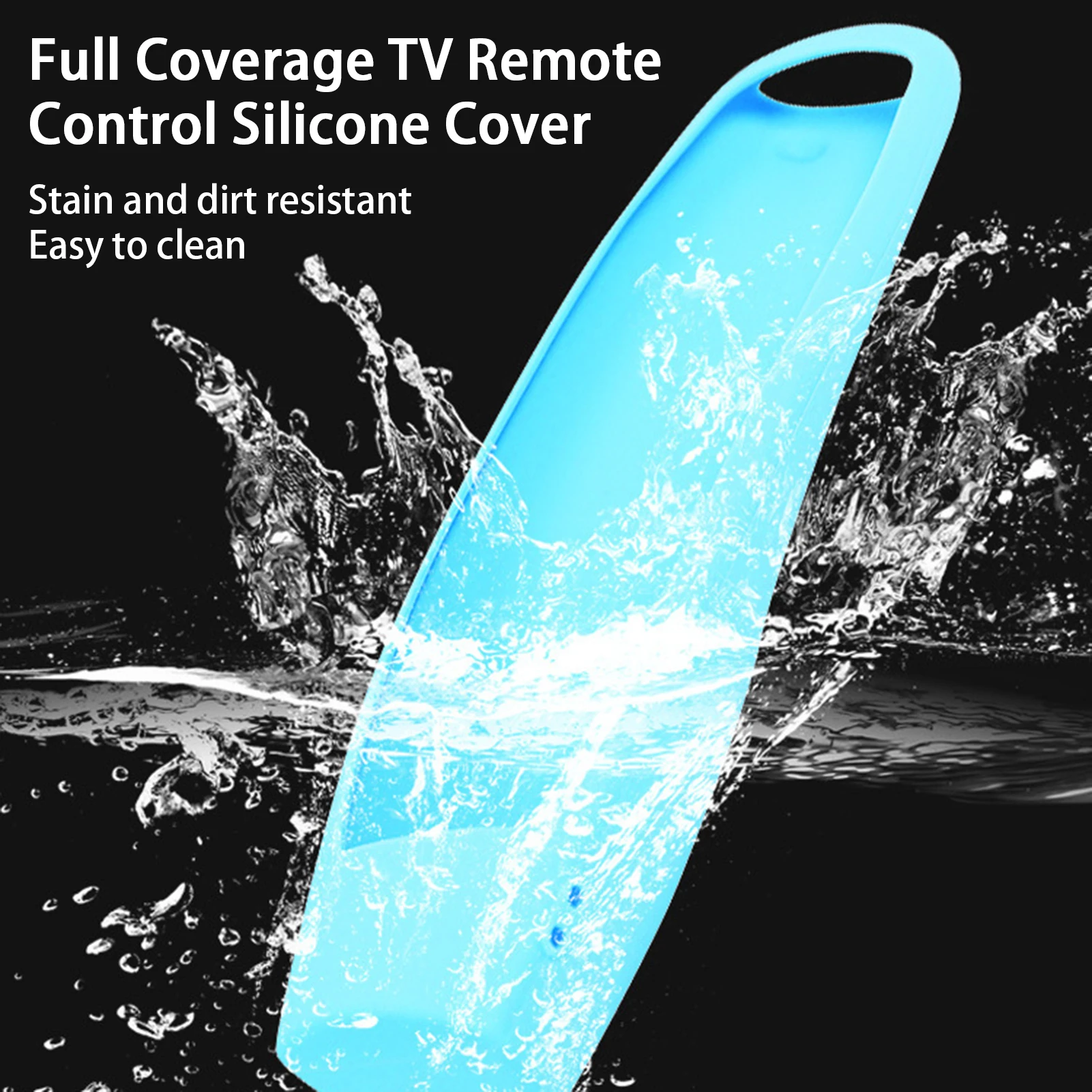 حافظة جهاز التحكم عن بعد من السيليكون الناعم لجهاز التحكم عن بعد لملحقات استبدال LG Smart TV Magic AM-MR650A