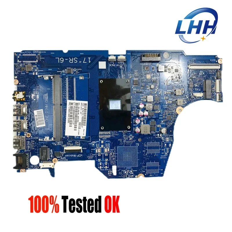 

6050A2985501 Материнская плата для ноутбука HP 17-CA Материнская плата DDR4 A6-9225 A9-9425 Процессор L22720-601 UMA