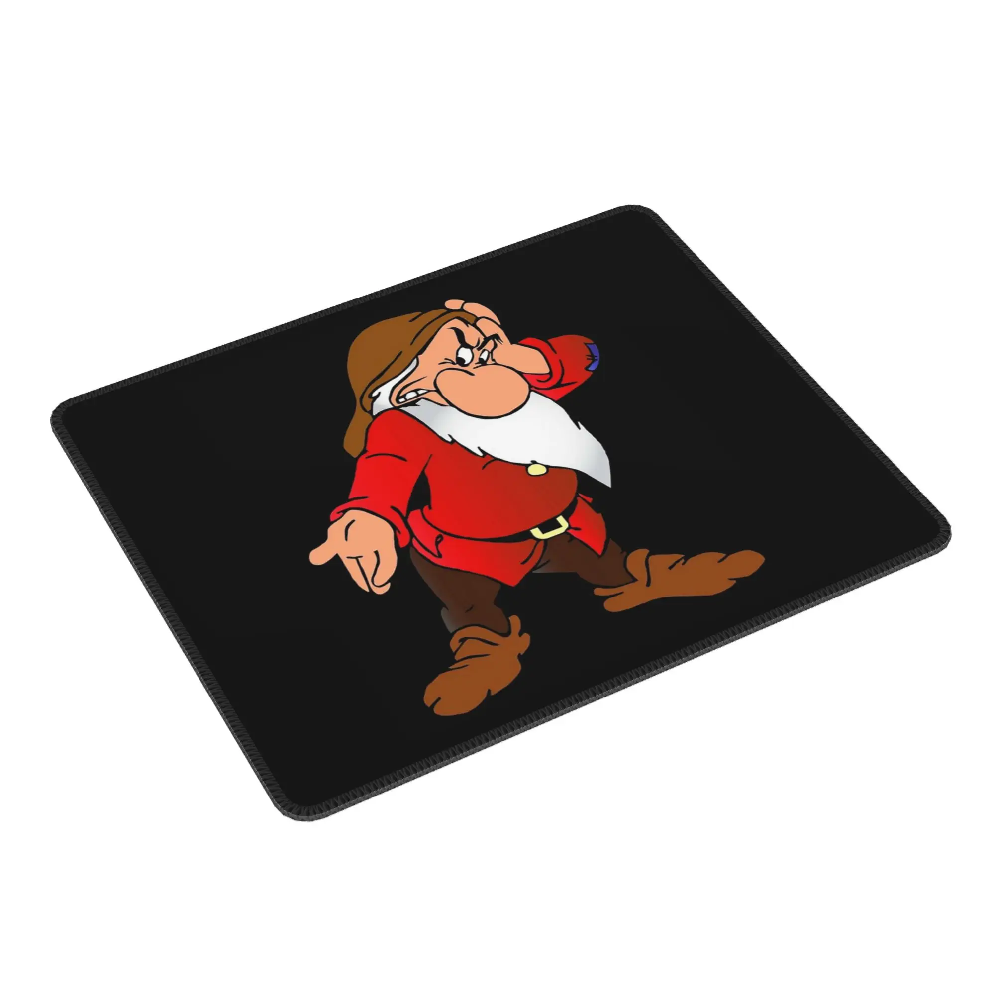 

Коврик для мыши Grumpy Dwarf, коврик для компьютерной клавиатуры, коврик для мыши, игровой коврик для ноутбука, офисные аксессуары, настольные коврики