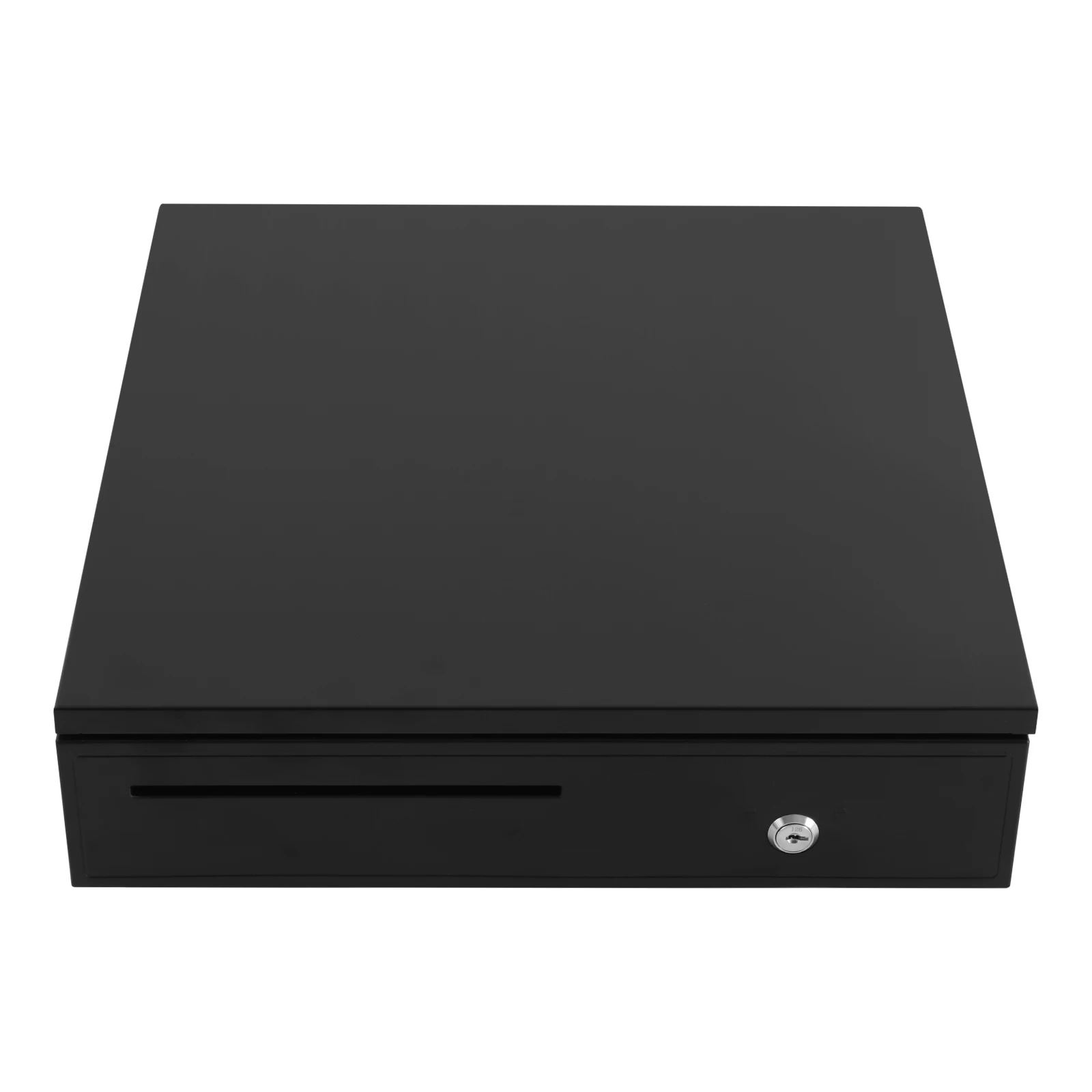 Black Eight Grid Cash Box 405 Cash Register Drawer Cash Register Drawer With 3-Position Lock For Hotels Supermarkets Hospital