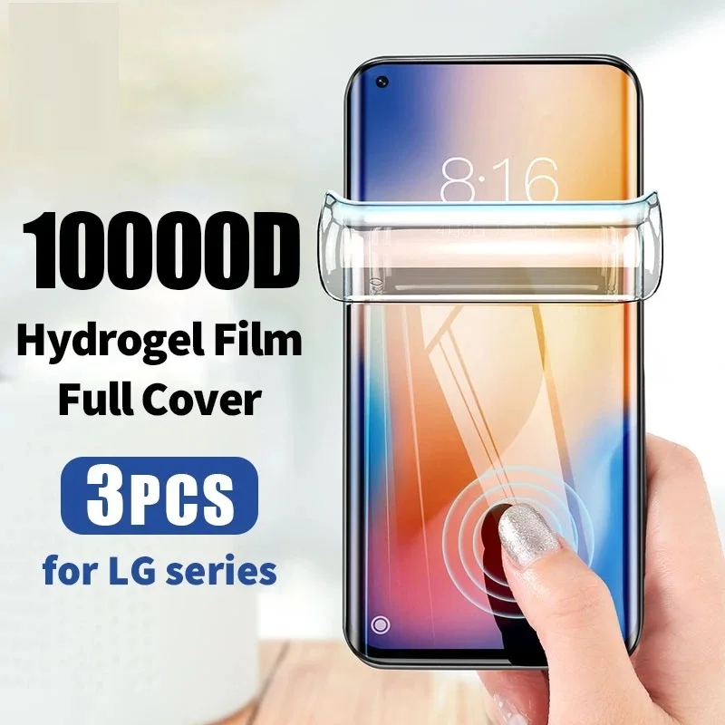 

3Pcs Hydrogel Film Screen Protector For Blackview A55 A70 A80S A90 A100 BL5000 BV6600 BV8800 BV6600E BV4900S Oscal S60 Not Glas