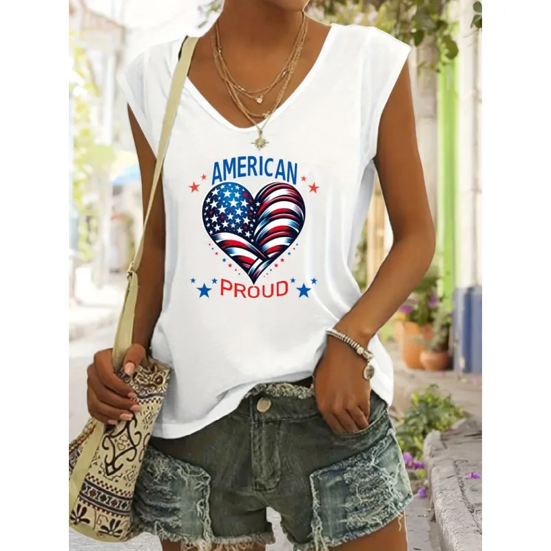 

Summer Fashion Trend High-Quality Solid Color Printed Pattern Short Sleeve Top