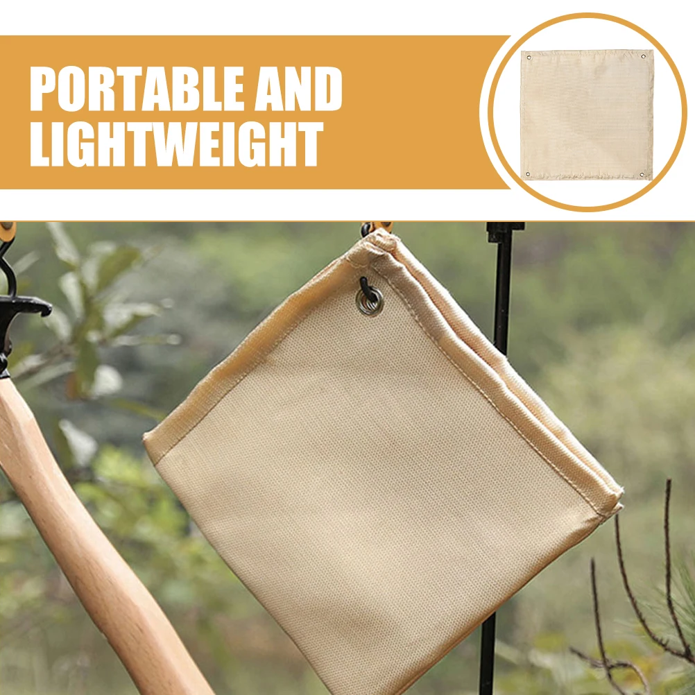 الألياف الزجاجية النسيج لحام بطانية مقاومة للحريق الحرائق في الهواء الطلق التخييم حصيرة ارتفاع درجة الحرارة معزول لحام الوسادة #1