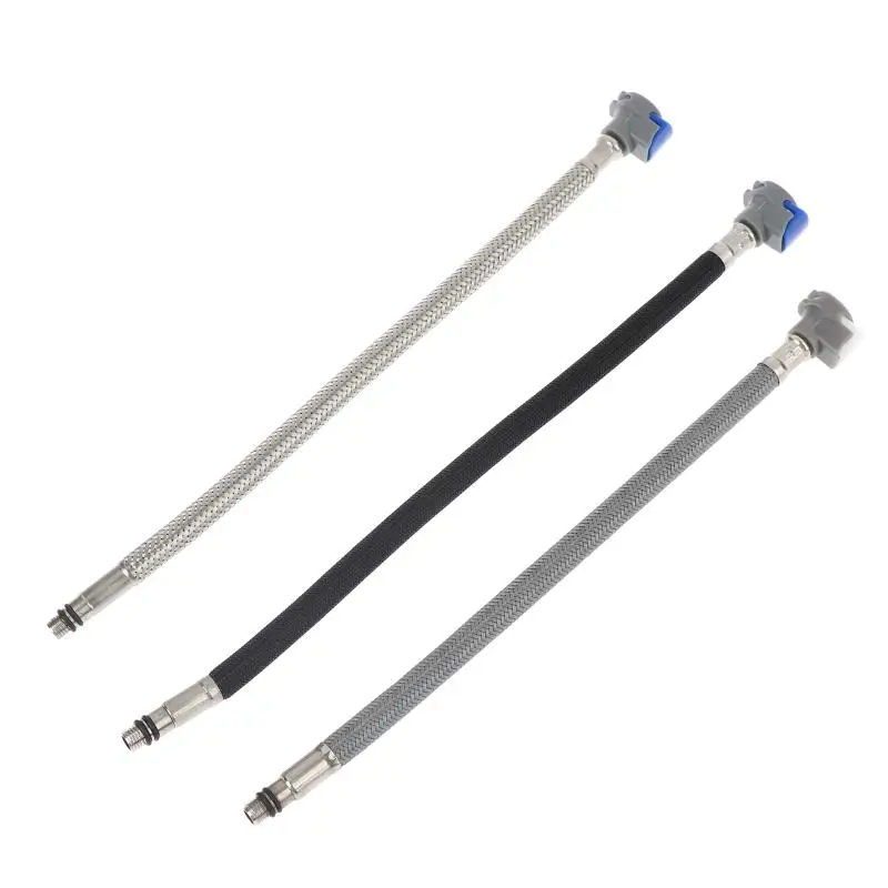 M8 Replacement Faucet Hose Quick Connect Pull Out Hose Nylon Hose Tube 150/28/30cm Kitchen Accessories