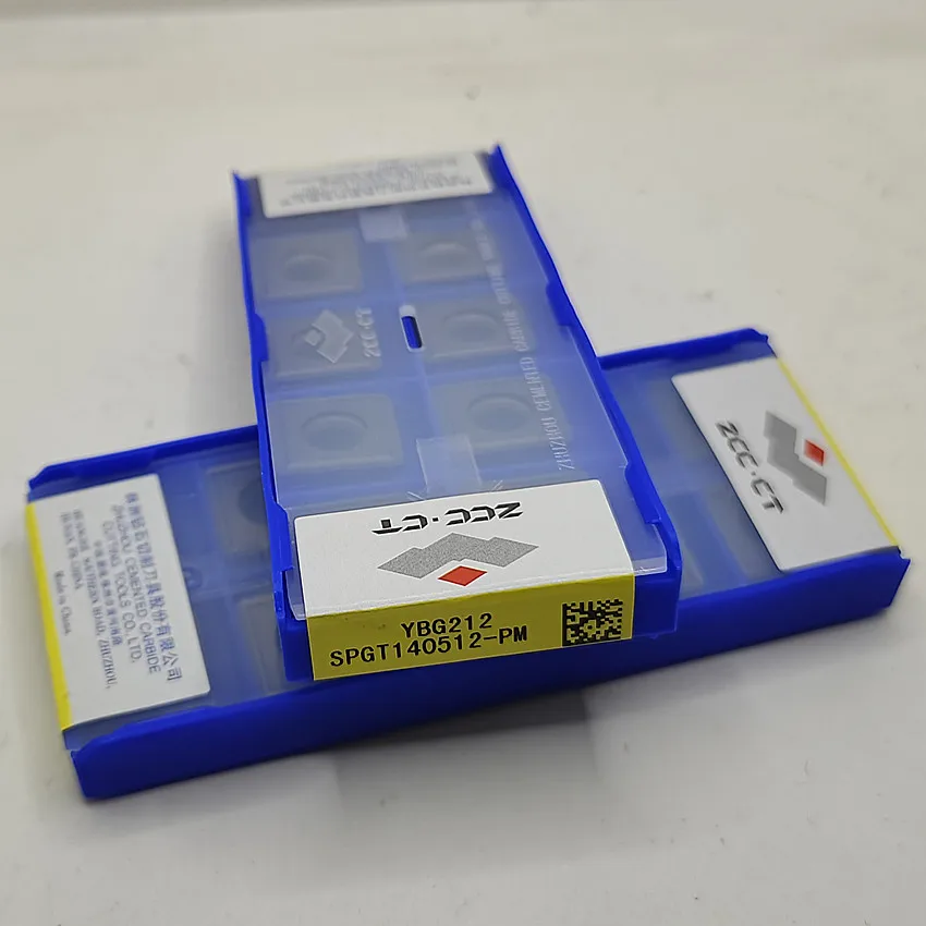

SPGT140512-PM YBG212/SPGT140512-PM YBG205/SPGT140512-PM YB6338 ZCC.CT CNC blade carbide inserts turning tools U-drill inserts