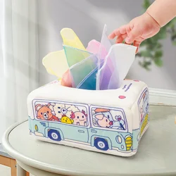 Montessori Toys For Baby 0-18 Months Infant Toddlers Tissue Box Colorful Soft Sensory Magic Toy For Toddler Finger Exercise Game